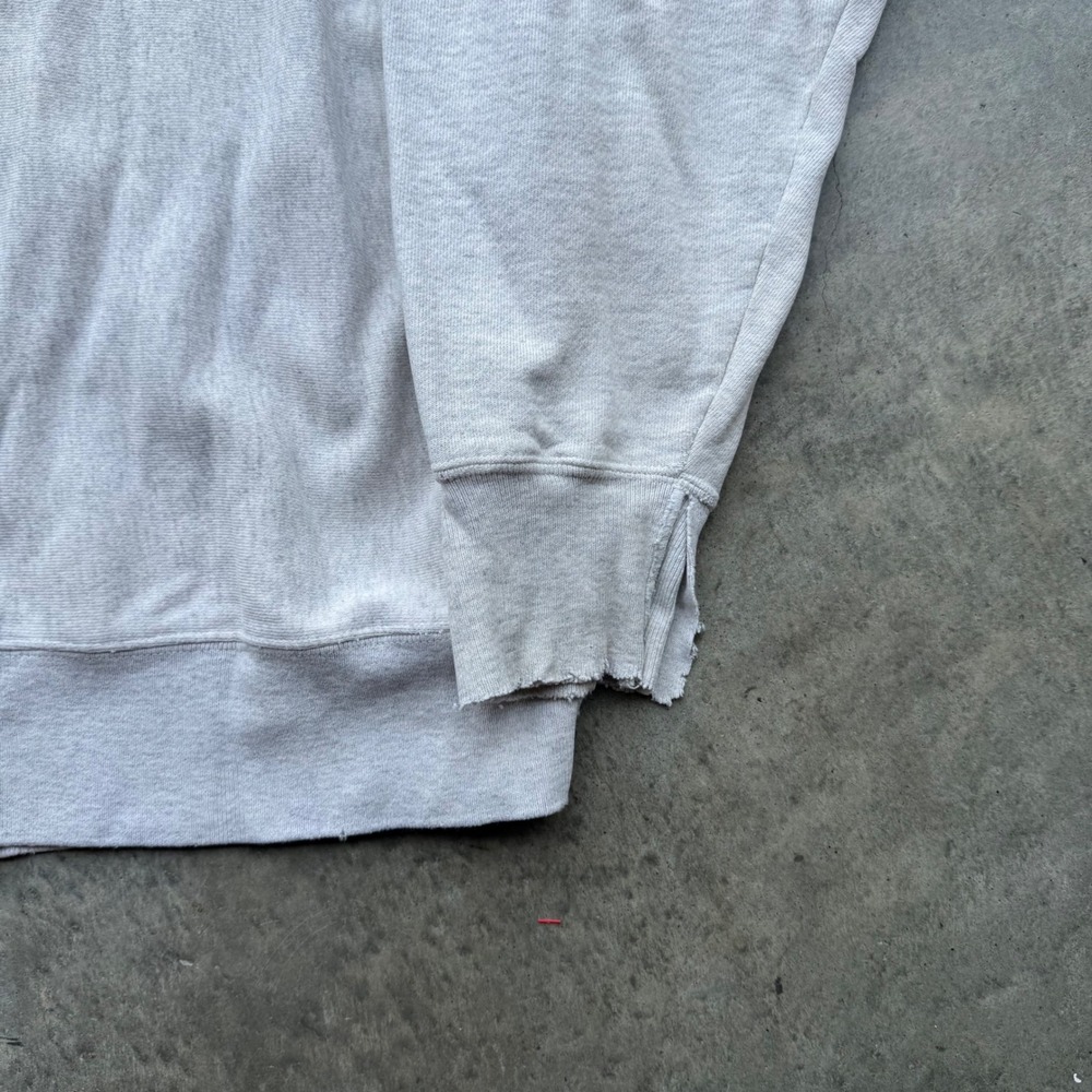 Champion Reverse Weave St Bonaventure University Sweatshirt Gray Distressed 2XL - Picture 8 of 8